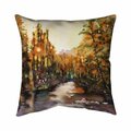 Begin Home Decor 20 x 20 in. Merced River-Double Sided Print Indoor Pillow 5541-2020-LA155